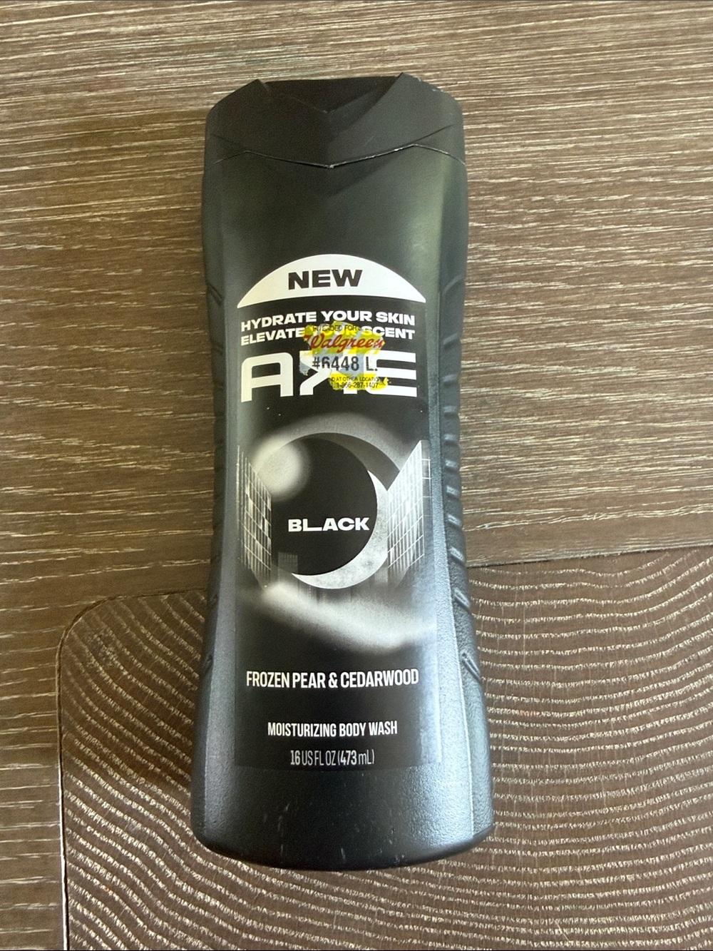 NWT AXE Black Moisturizing Body Wash Frozen Pear & Cedarwood